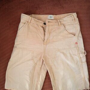 Urban Outfitters BDG Jeans Shorts - Cream Color - Size 30 - 100% Cotton